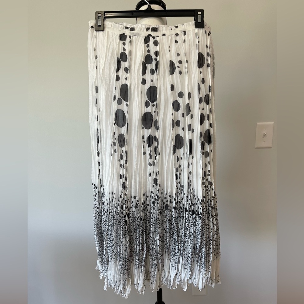 Alberto Makali size 6 skirt business office date night black and white size 6 - Picture 3 of 14